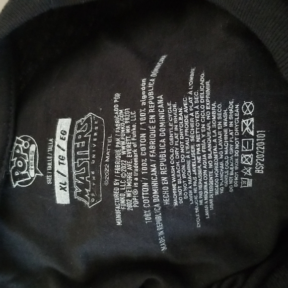 Funko Pop Tees Masters of the Universe unisex short sleeve T-Shirt - Picture 4 of 5